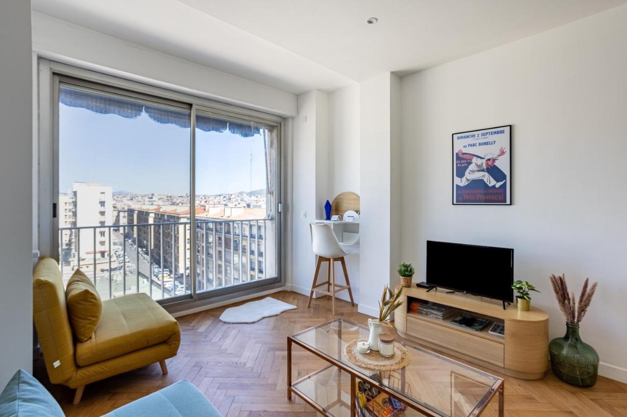 La Phoceenne - Bel Appartement Avec Vue Idealement Situe Marseille Exteriör bild