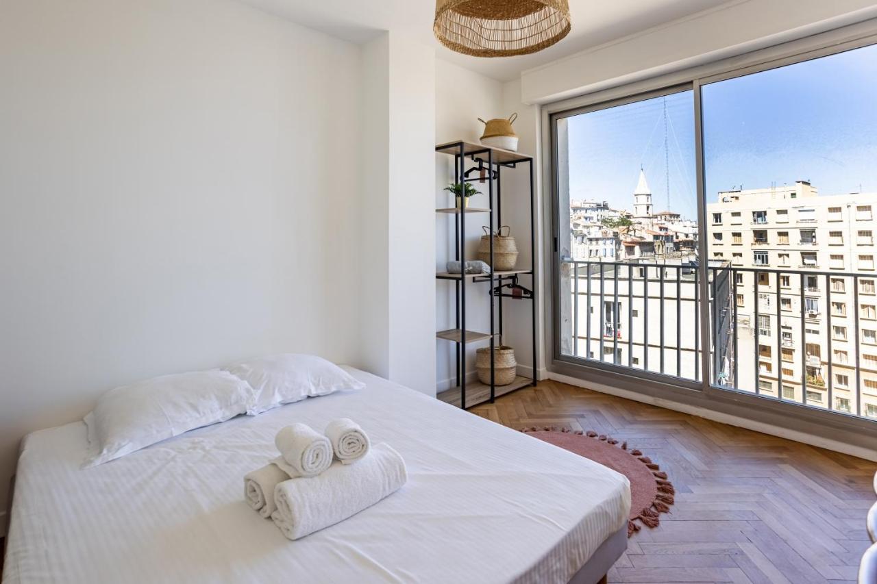 La Phoceenne - Bel Appartement Avec Vue Idealement Situe Marseille Exteriör bild